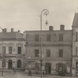 Masarykovo náměstí  - bohužel budova s nápisem Drogerie už dnes nestojí
