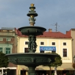Kašna na Masarykově náměstí.  rok 2008