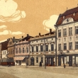 P��jezd �zkorozchodn� tramvaje z Ostravy na fry�t�tsk� n�m�st�