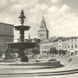 Kašna na Masarykově náměstí.